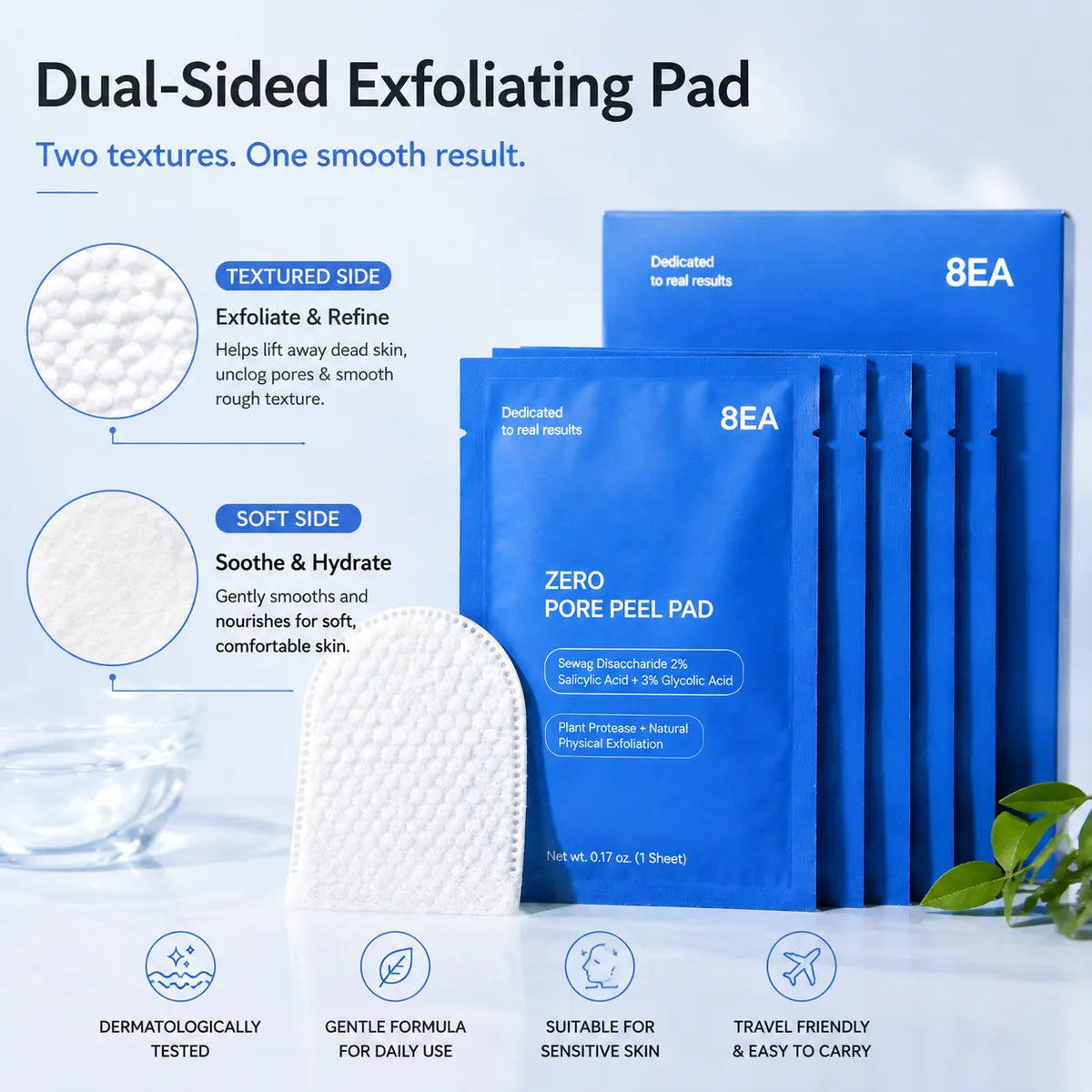 Exfoliating Pads for Smoother-Feeling Skin