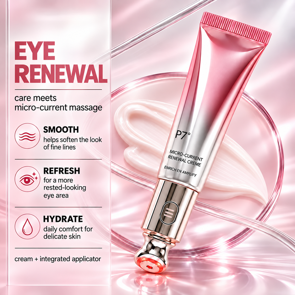 ⏳ Save 46% Today! 🔥 P7 Advanced Eye Renewal Cream 👁️✨