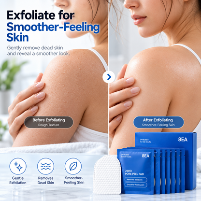 Exfoliating Pads for Smoother-Feeling Skin
