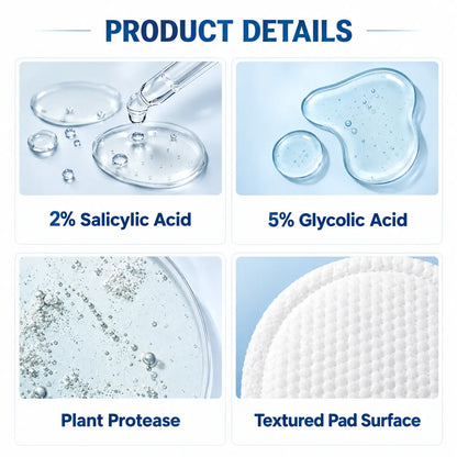 Exfoliating Pads for Smoother-Feeling Skin