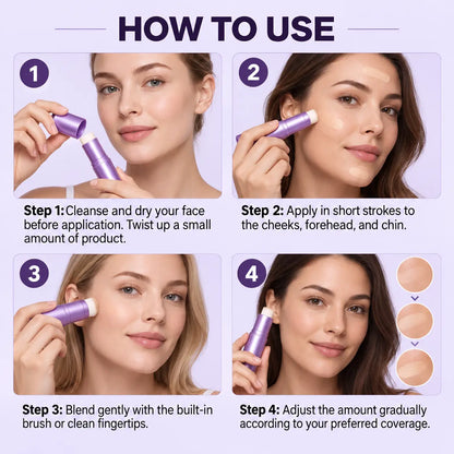 2-in-1 Foundation and Contour Stick